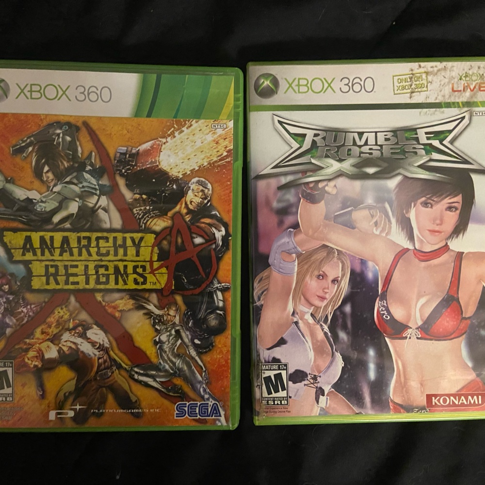 Rumble Roses and Anarchy Reigns game 🎮